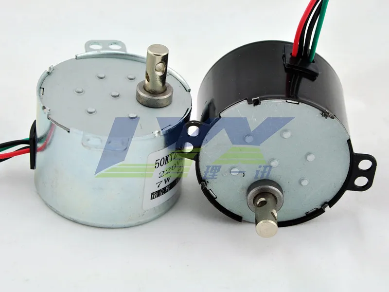 50KTYZ AC220V 1 5 об/мин синхронный двигатель мотор редуктор электродвигатель|synchronous