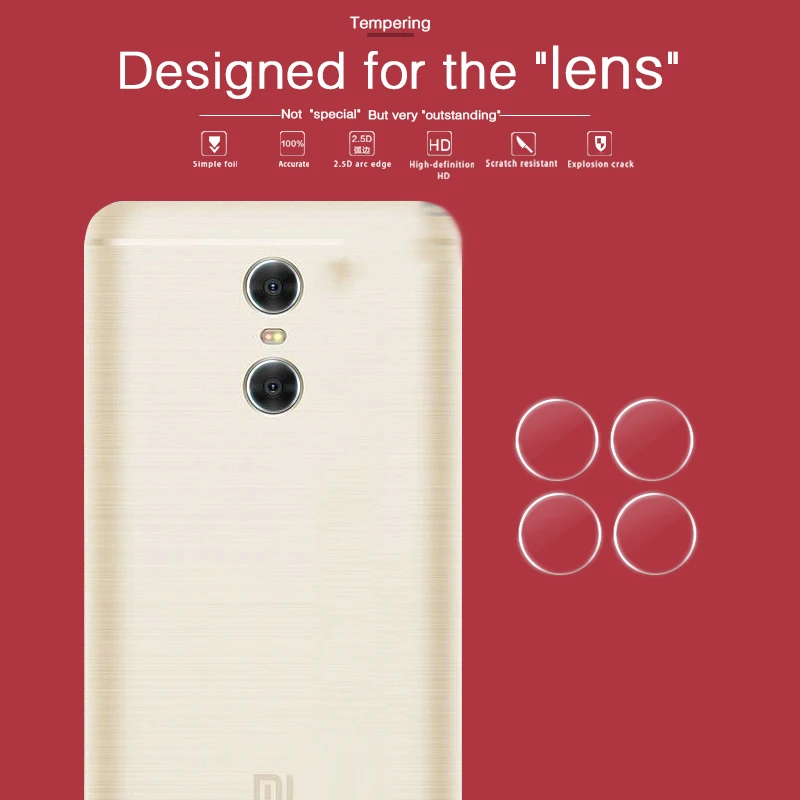 HD Задняя камера Объектив Закаленное стекло пленка для Xiaomi Redmi 6 6A PRO S2 защитная