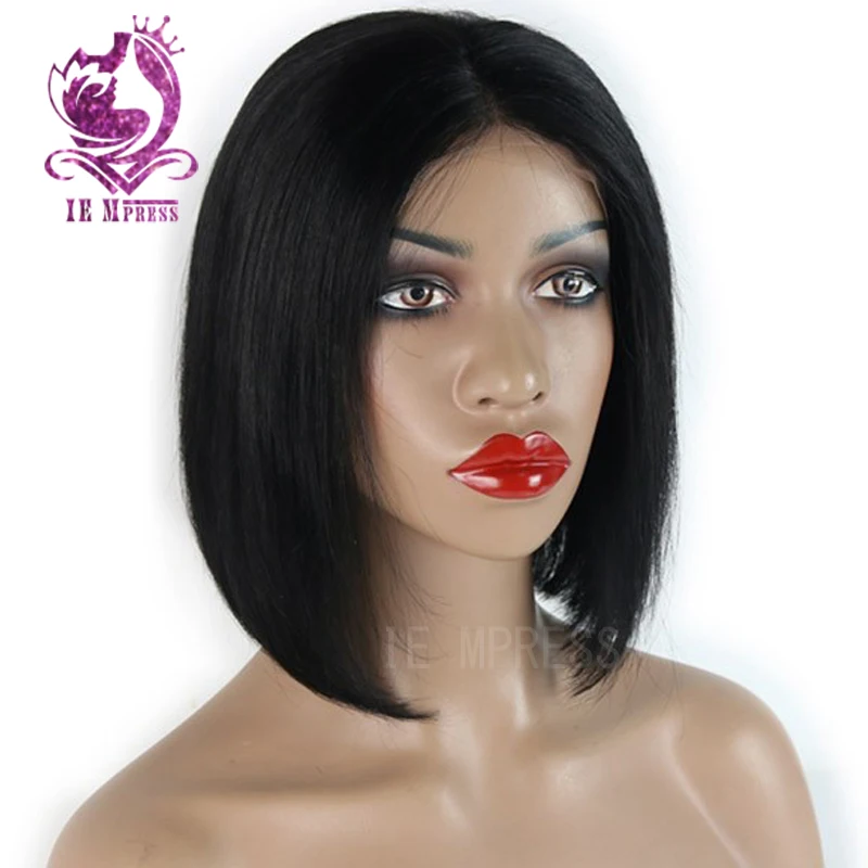 130 density Virgin Carbodian Hair Bob Wig Glueless Human Wigs Unprocessed Short for Black Women on sale | Шиньоны и парики