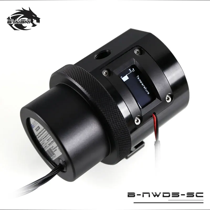 Bykski черный компьютер водяного охлаждения D5 насос 1500L/ч 4PIN Molex разъем 12 v 3 8 метра