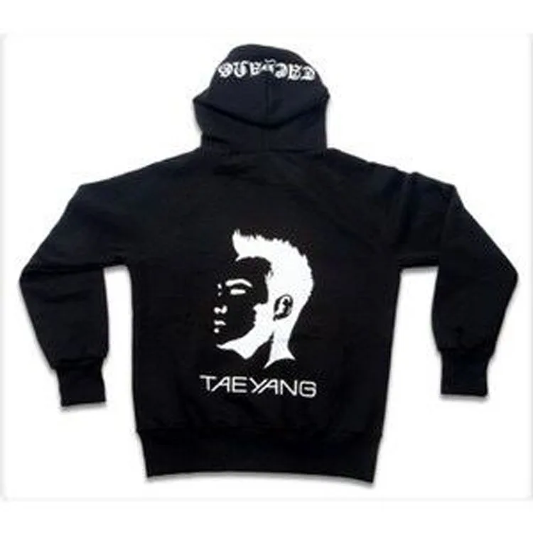 Kpop ю . г BIGBANG Taeyang дон молодых Bae портрет солнечной концерт же стиле толстовка кофты