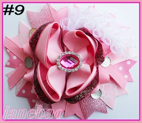 Бесплатная доставка 2017 г. Новинка 80 шт. 6 дюймов большой верх бутиковый бант