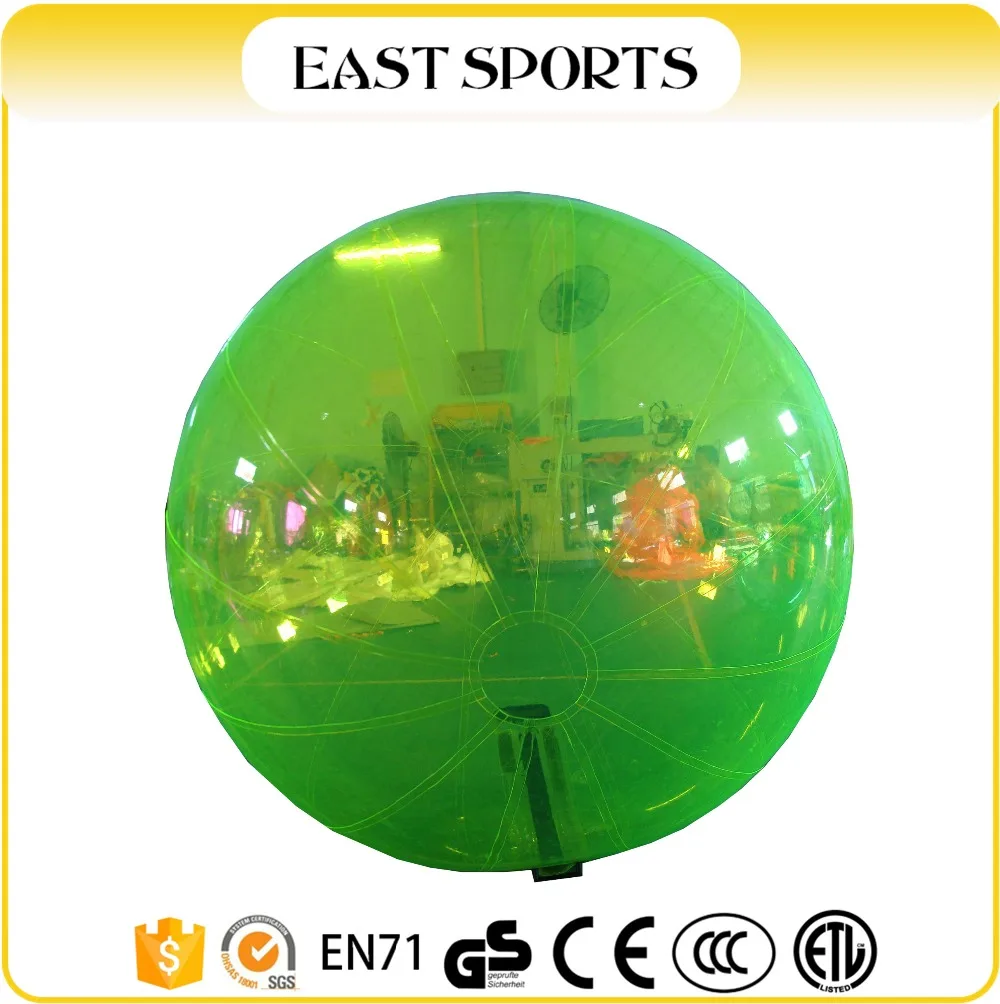 Бесплатная доставка 100% ТПУ 2 м Диаметр воды Зорб мяч надувной водный ходьба