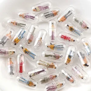 Забавные разноцветные капсулы ручной работы, забавные Висячие серьги для женщин, креативная личность, забавные ювелирные изделия для подарка, 20 шт.