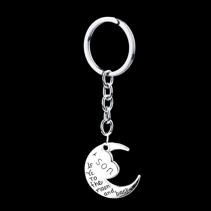 Moon "i Love You To The Moon and Back" подарок для членов семьи - Цвет: Son