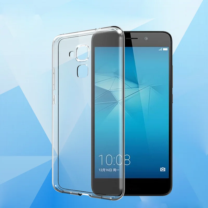 10 шт. тонкий прозрачный мягкий чехол из ТПУ для Huawei Honor Play 3C 4 4C 4X 5 5A 5C 5X 6 7 6X Plus 7i 8 P7 P8