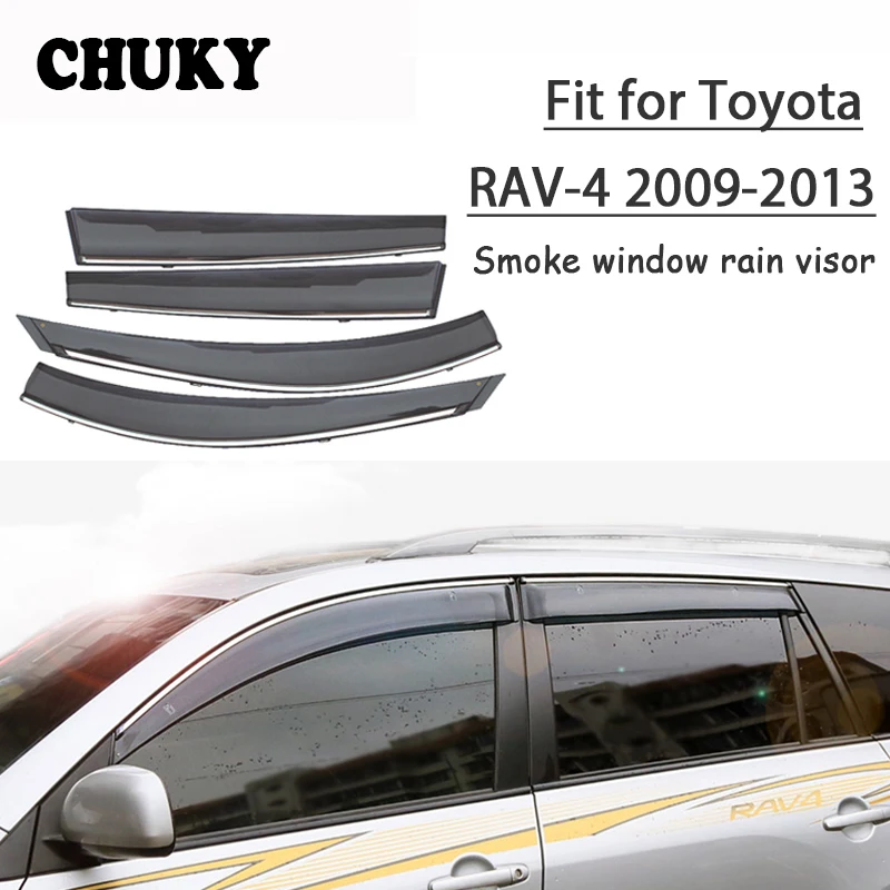

4 шт., автомобильные накладки для Toyota RAV4 2009 2010 2011 2012 2013