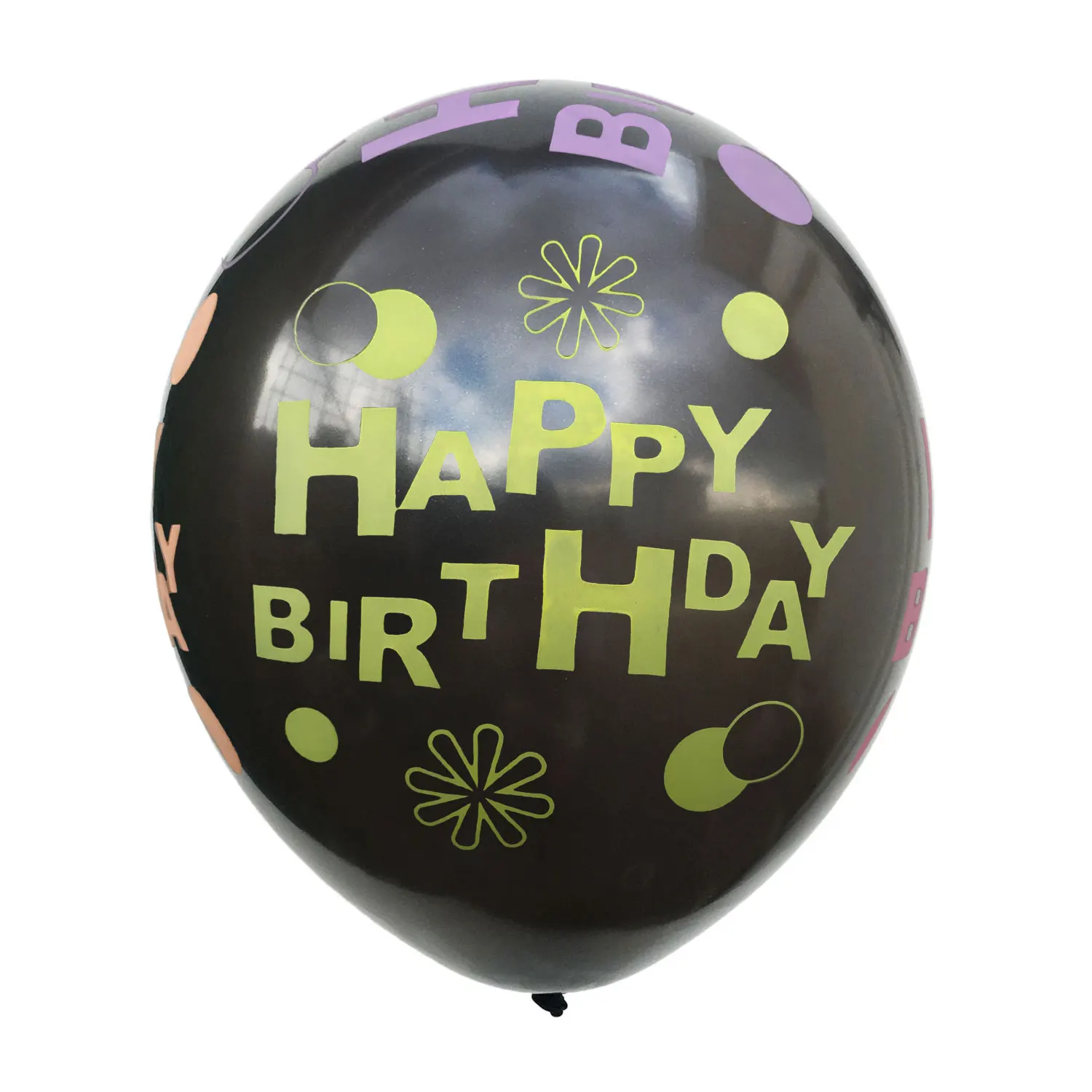 flower hb Amawill 10 шт. цифровой латексный шар на день рождения с цифрой 1, 2, 3, 4, 5, 6, 7, 8, 9 лет, 1, 2 дня рождения, украшение для детской вечеринки 75 - Цвет: flower hb