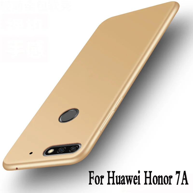 Силиконовый Мягкий Роскошный чехол для Huawei honor 7A play защитный на мобильный телефон