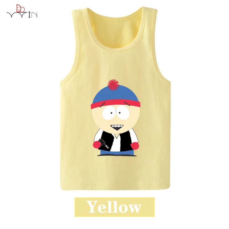 Лидер продаж футболка Stan Marsh Летние Стильные топы с героями мультфильмов для