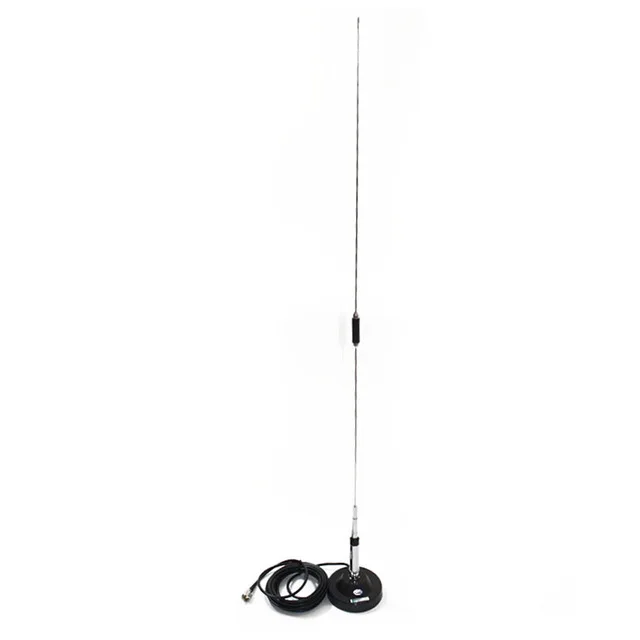 QYT KT-980 Plus мощный двухдиапазонный 146/436MHz 3,0/5.5dBi Мобильная радио антенна для QYT KT-980Plus автомобильный мобильный радио KT-980Plus - Цвет: Add magnetic mount