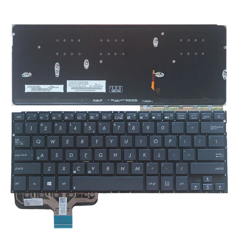 Новая клавиатура США для Asus ZenBook UX301 UX301LA DH71T английская с подсветкой