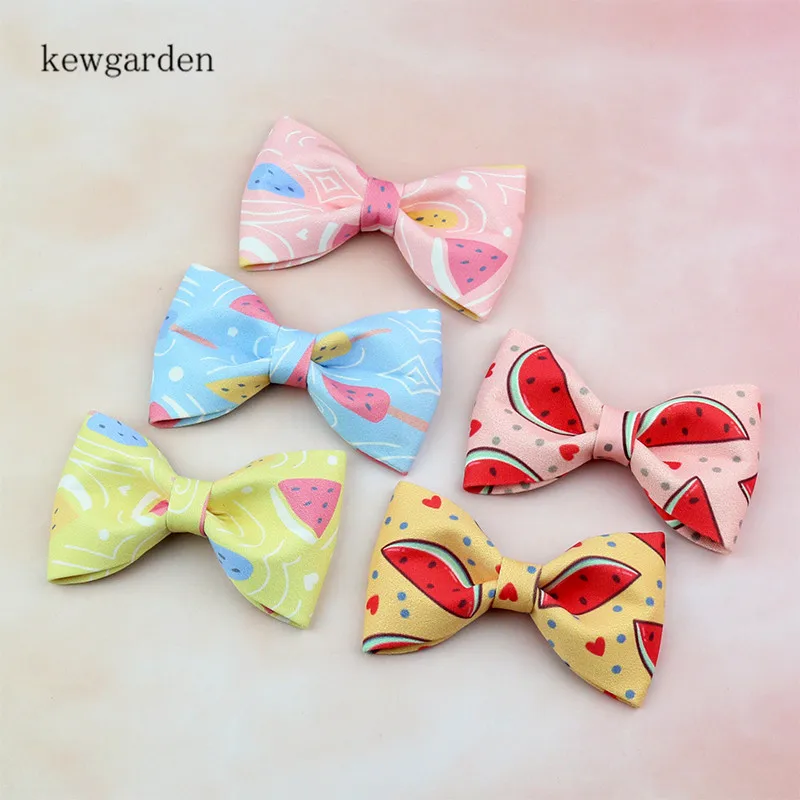 Kewgarden DIY брошь для стула-бабочки атласная лента арбузная ткань слоев Женская 1 &quot1