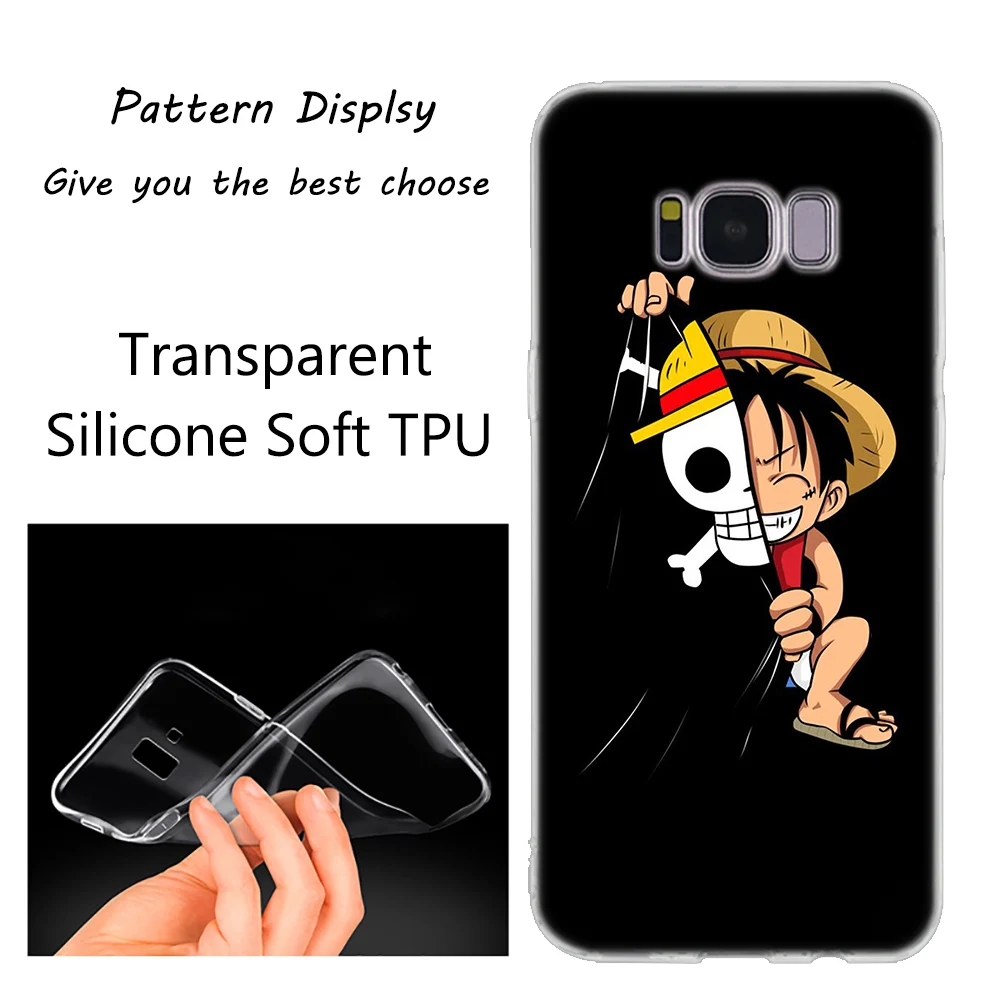 Силиконовый чехол с изображением обезьяны D Luffy для samsung Galaxy Note 10 Plus S8 S9 S10 Plus 5G S6 S7 Edge S5 S10e Note 5 Fashion