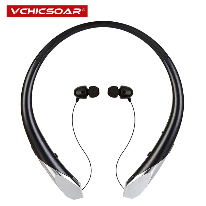 Vchicsoar HX911 Спортивные наушники Bluetooth Беспроводной выдвижной гарнитуры V4.1 стерео