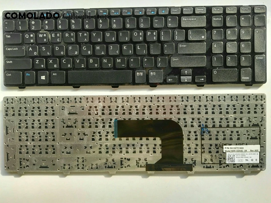 KR Корейская клавиатура для DELL 17R 3721 3737 17R-5721 N3721 N5721 5721 5737 5357 M731R 5735 Клавиатура