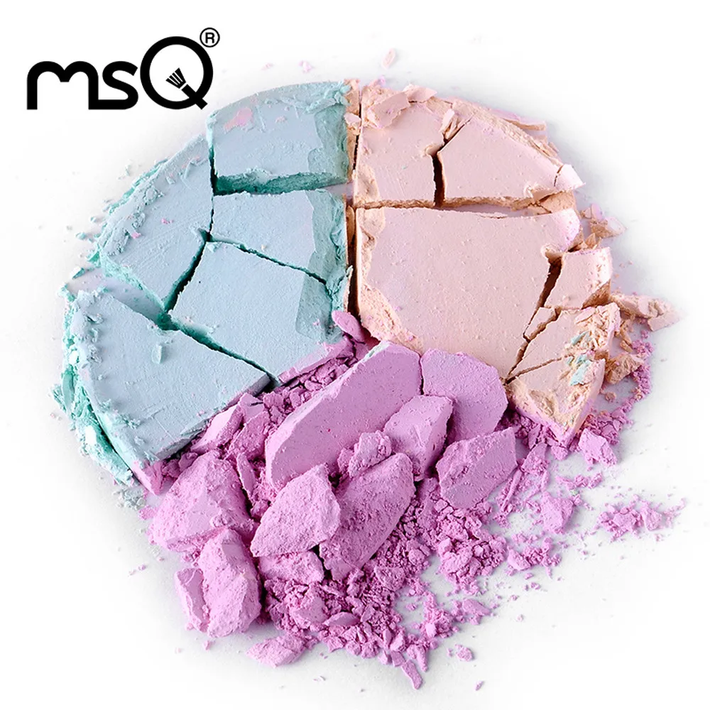 Профессиональный косметический инструмент рассыпчатая пудра 3 цвета