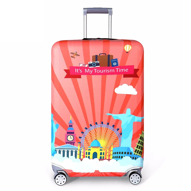 K Luggage cover Эластичный чехол для багажа Защитный чехол для багажника на 18-32 дюймов - Цвет: K Luggage cover