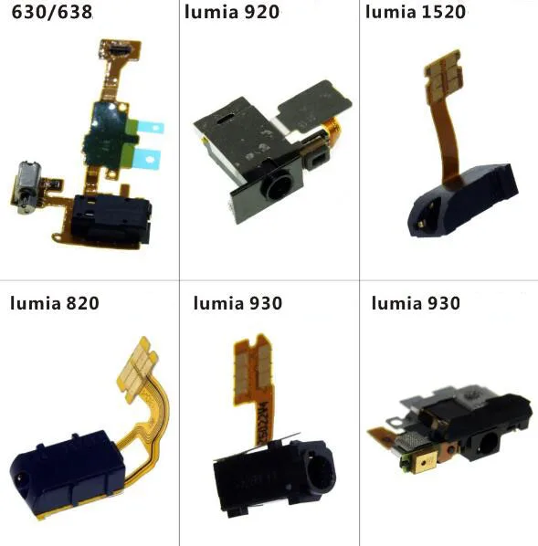 Ушные наушники с аудиоразъемом и гибким кабелем для Nokia Lumia lumia920 1520 820 930 1020