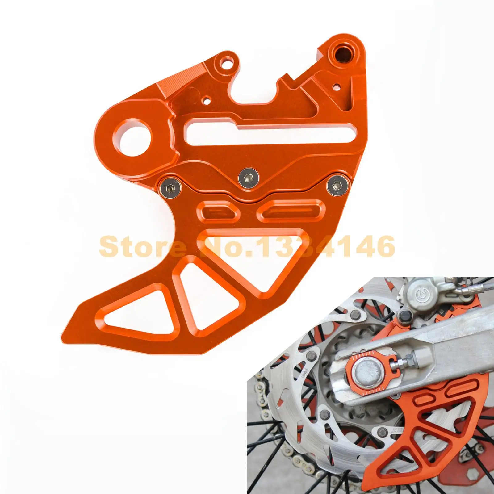 Опорный тормозной суппорт и дисковая защита для KTM 125 150 250 350 450 525 530 SX SXF EXC EXCF XC XCW XCFW