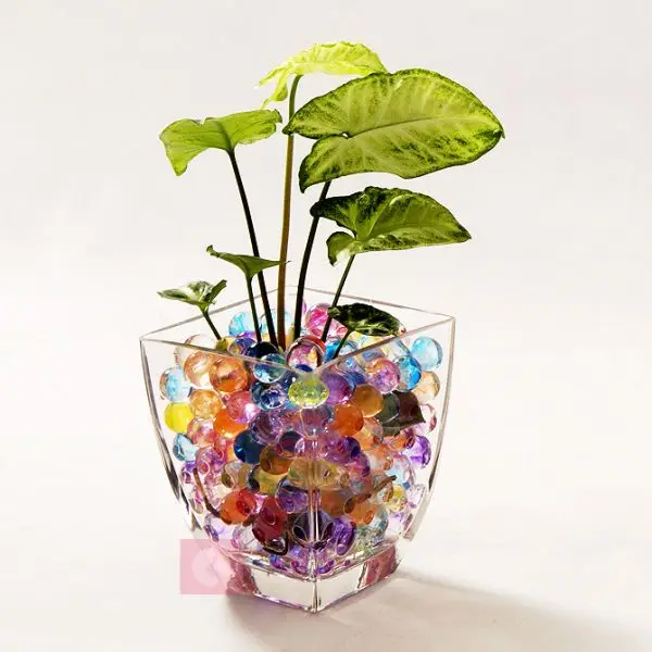 100 шт жемчужные Кристальные бусинки в форме почвы волшебные желейные шарики для