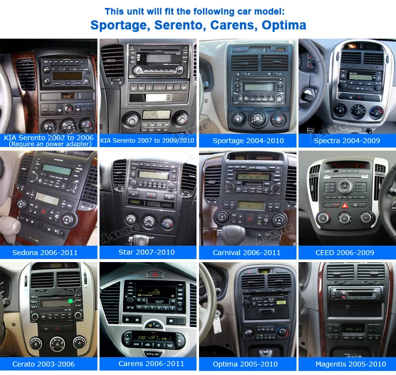 A-Sure 6,2 ''2 Din Авто радио gps Navi для KIA Carens Carnival Rio SPORTAGE SORENTO CERATO Optima Ceed 2008 Picanto Spectra