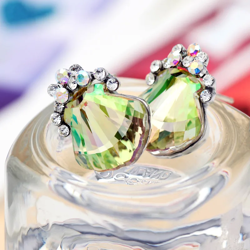 Neoglory Австрийские кристаллы и ауден Стразы изысканные серьги гвоздики дизайн