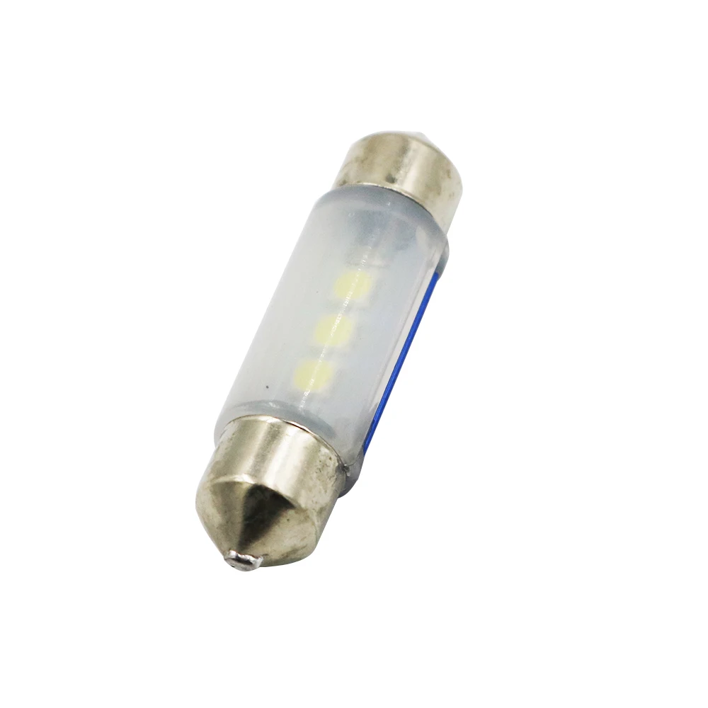 YSY 2шт белый Canbus безошибочное стекло 31 мм 36 39 41 3smd 3030 светодиодный светильник для