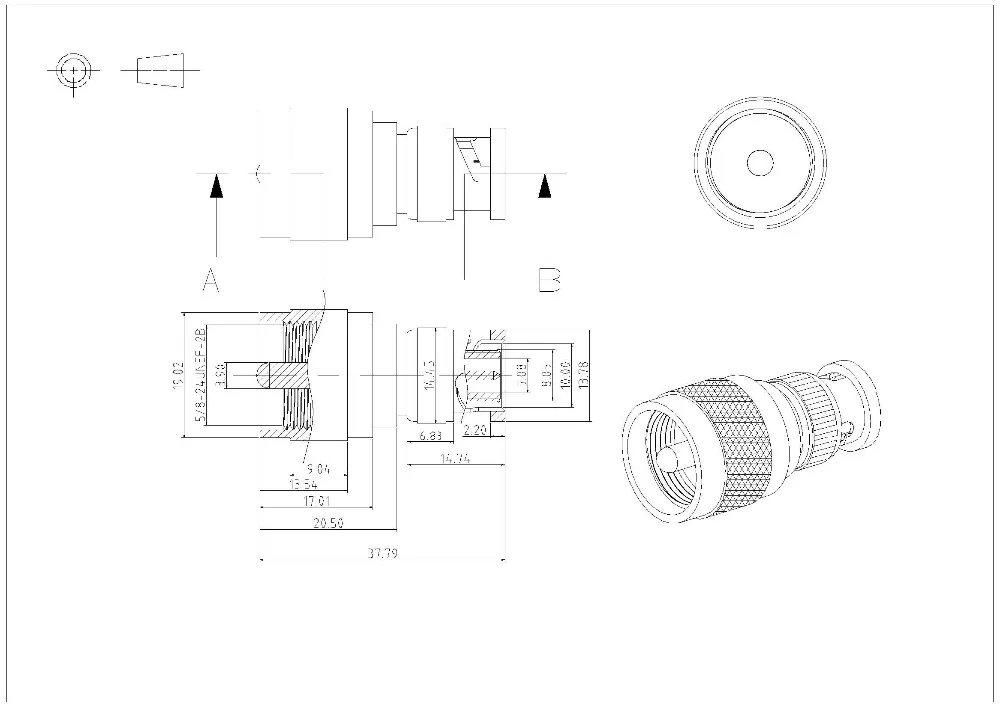 Eightwood BNC штекер UHF штекер Pl259 PL-259 Разъем Автомобильный Радио Антенна адаптер для рации