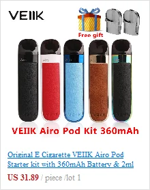 10 шт./лот,, Justfog, minifit, комплект, встроенный, 370 мАч, все-в-одном, vape, комплект, как justfog q16, с батареей, компактный, pod, vaping устройство