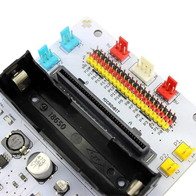 Elerow Pinout Motor/Servor Shield для BBC Micro: Плата расширения бит Микроконтроллер компьютерное