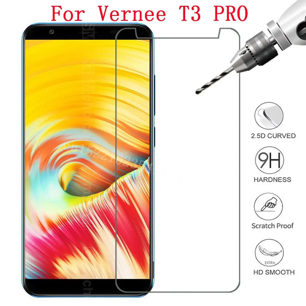 Ультратонкая пленка для vernee T3 PRO закаленное стекло T 3 Защитная экрана телефона