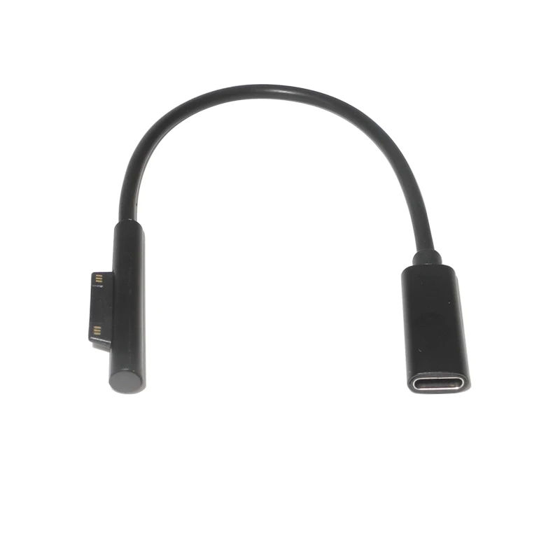 USB Type C PD адаптер питания конвертер штекер постоянного тока зарядный кабель шнур