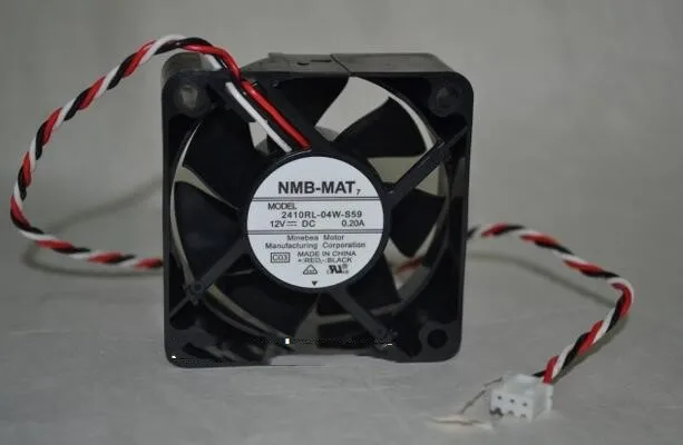NMB 2410RL-04W-S59 6025 12V 0.2A 3-проводной вентилятор