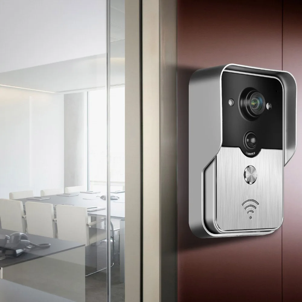 LOFAM беспроводной ip видеодомофон разблокировка Wi Fi видео дверной телефон звонок