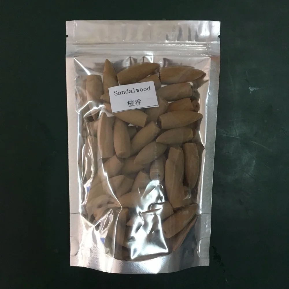 50 шт. больше 3 5 см натуральный рефлюкс башня благовония Сакура османтус жасмин