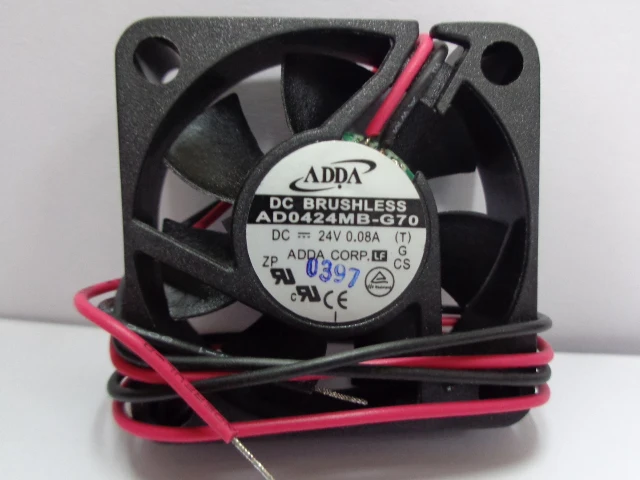 

New Original ADDA AD0424MB-G70 4CM 40*40*10MM DC24V 0.08A Inverter cooling fan