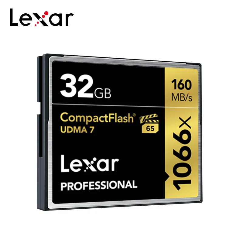 Original Lexar CF Card 160MB/s Brand 1066x 32GB 64GB 128GB 256GB Compact Flash Card UDMA 7 Memory Card For Camera Hd Camcorder