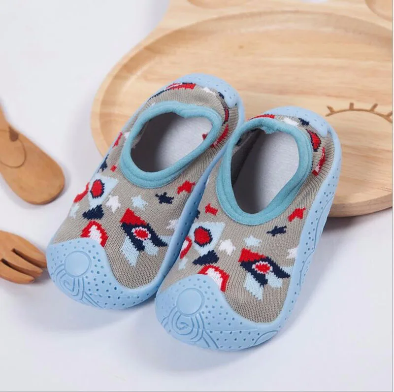 KiDaDndy/весенние носки для новорожденных; нескользящие носки для маленьких мальчиков с резиновой подошвой; носки для маленьких девочек; LMY010R