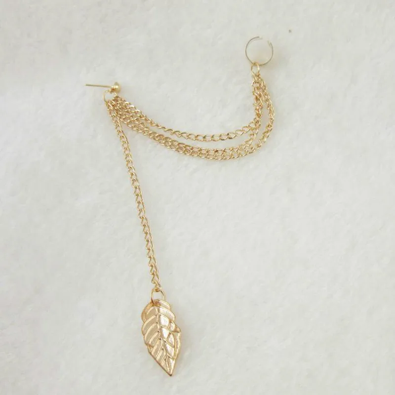 Женские длинные серьги с кисточками висячие в стиле панк-рок Подарочная цепочка