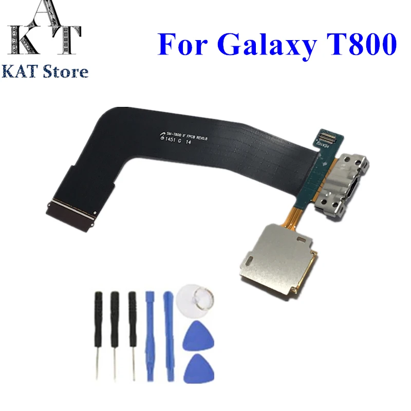 Гибкий кабель KAT для Samsung Galaxy Tab S 10 5 &quotT800 T805 USB разъем зарядки док станция Sim карта