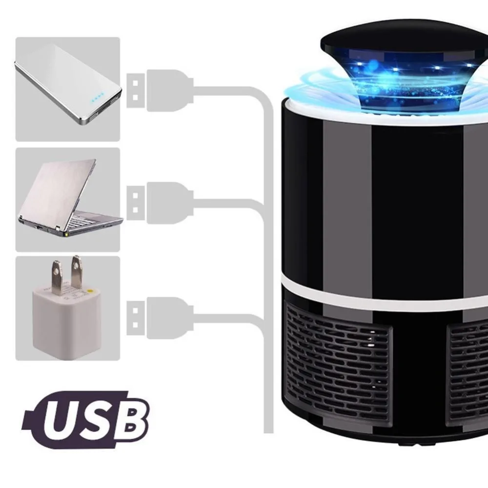Электроника USB Москитная лампа для борьбы с вредителями электрическая Ловушка