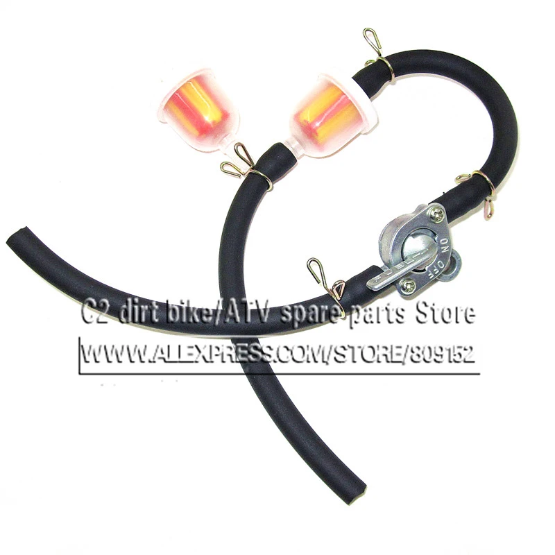 

Пластиковый масляный фильтр, топливные краны, топливный шланг для карманного велосипеда, мотоцикла, питбайка, скутера, топливный фильтр, переключатель топливного Шланга