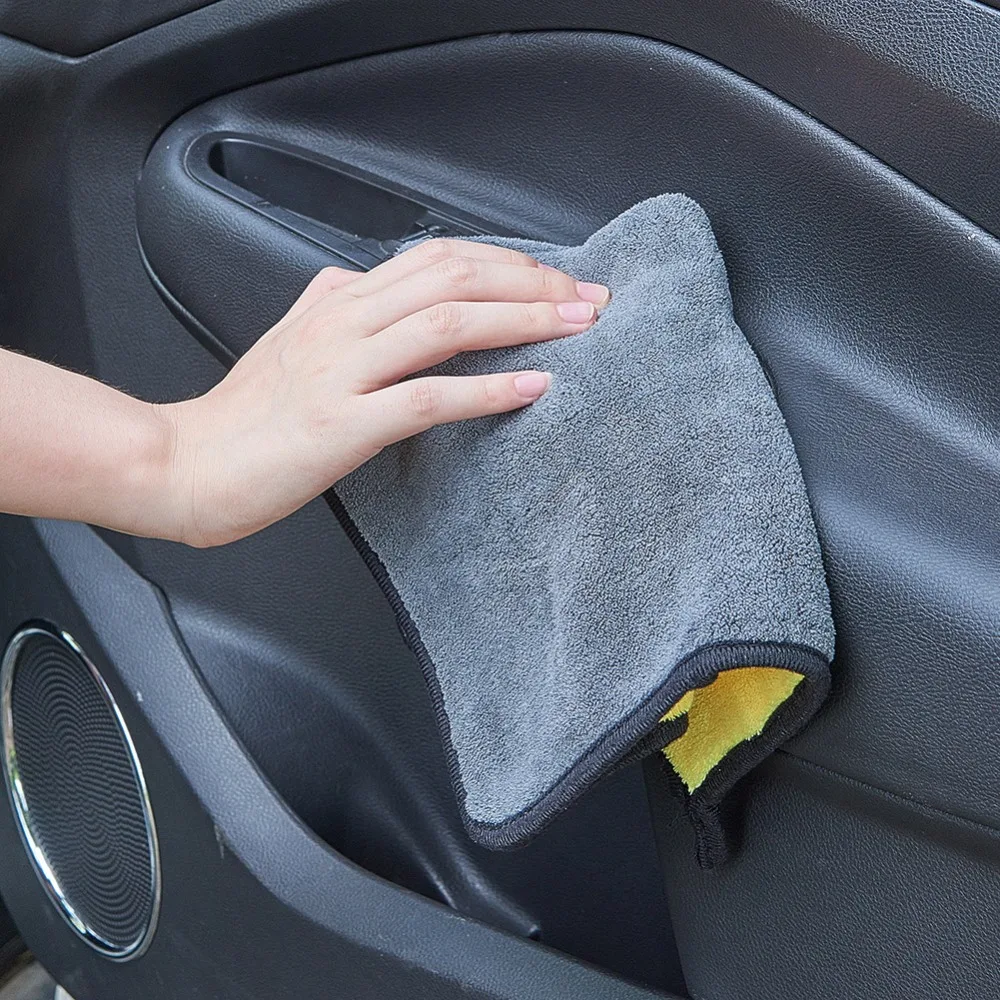 1 пара из микрофибры по уходу за автомобилем Ткань для очистки стиральная