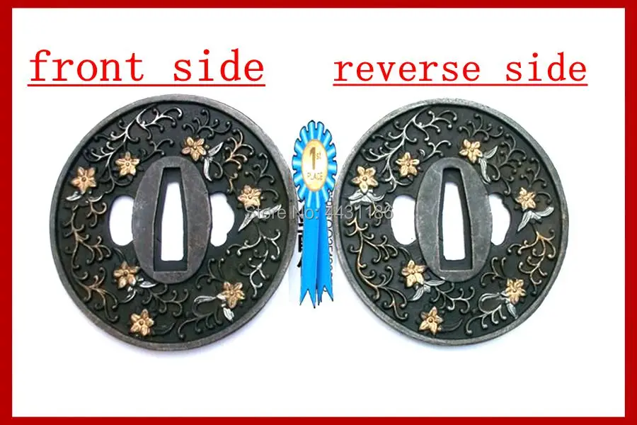 Защита Tsuba из сплава для японского самурайского меча Катаны DIY фитинг не