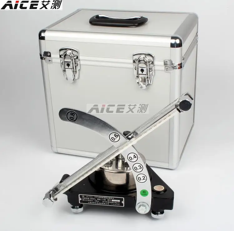 

Aluminum alloy box for YYT-2000B inclined tube pressure gauge with inclined micro pressure meter