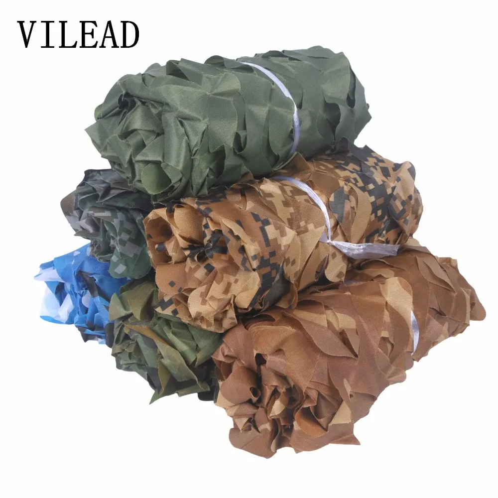 VILEAD простой 1 5x6 м лесной синий зеленый пустынный камуфляж сетки камуфляжная