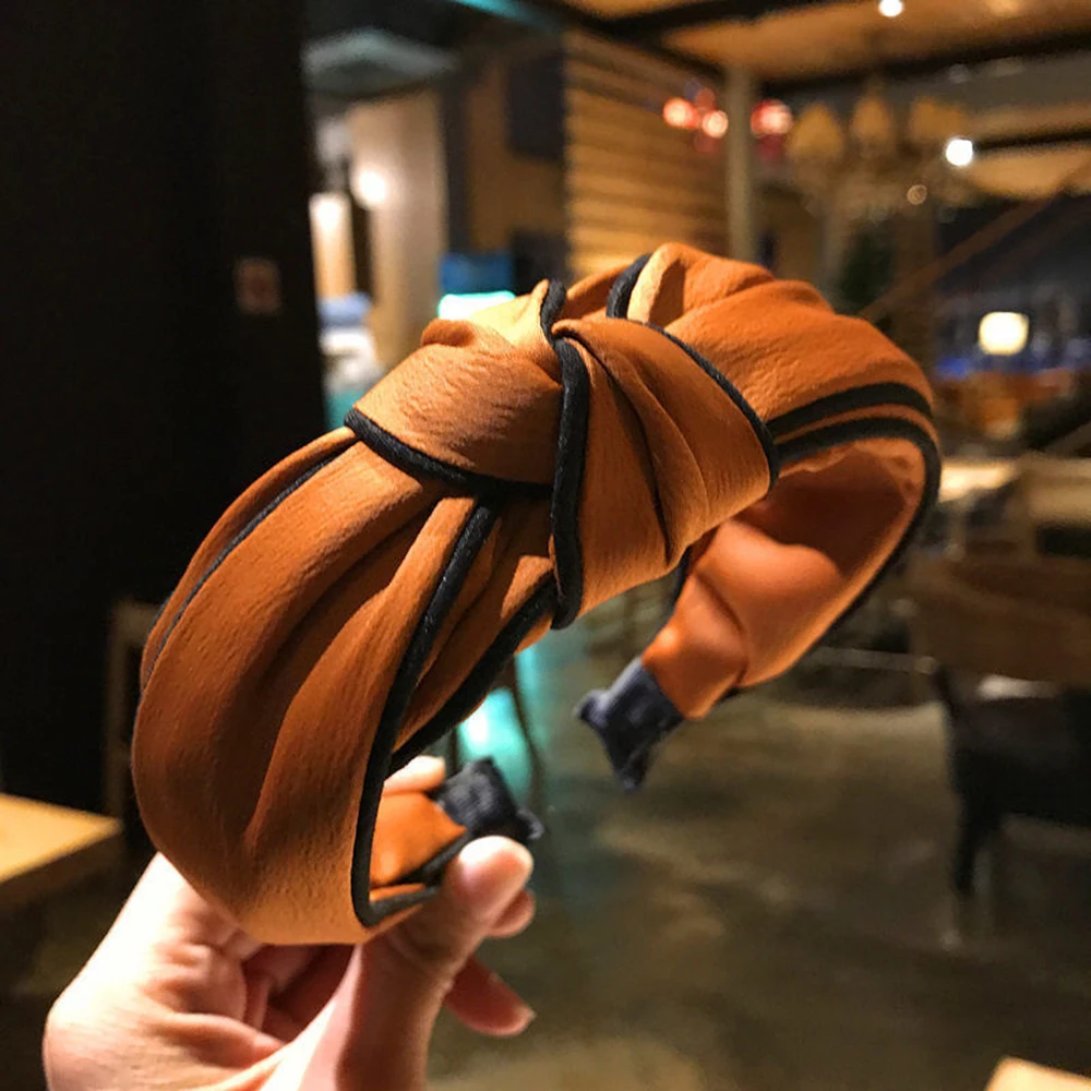 2018 6 видов цветов милый бантик широкий ободок для волос женские аксессуары