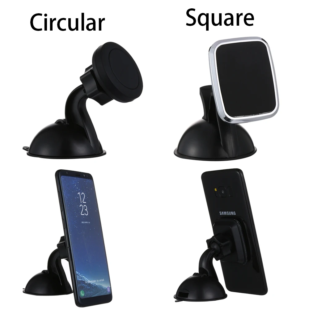 Многофункциональное магнитное крепление на лобовое стекло автомобиля 360