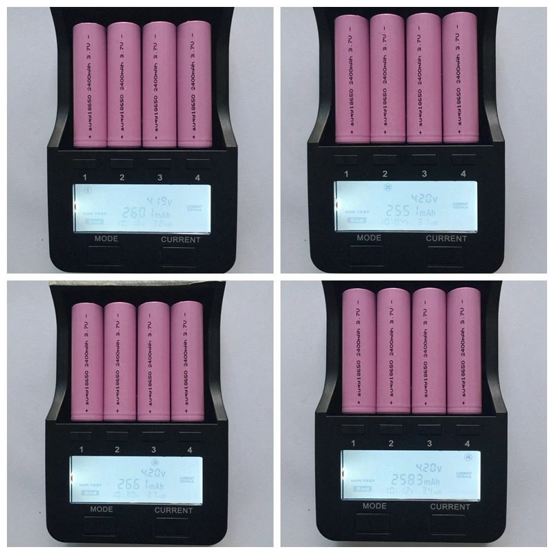 Suqy, 20 шт./лот, новинка, Оригинальная батарея 18650, 3,7 в, 2400 мА/ч, inr18650, аккумулятор, аккумуляторная батарея для внешнего аккумулятора